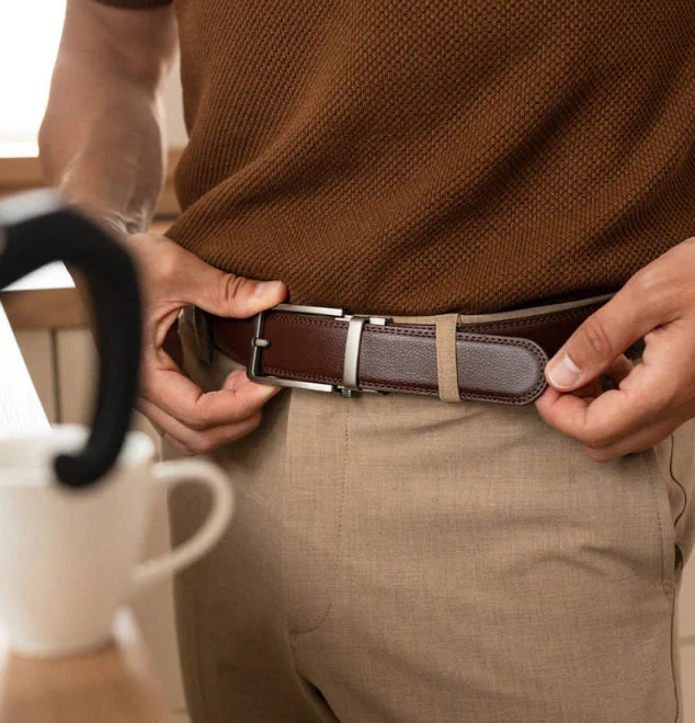 Brown Belt Without Holes - Image 2