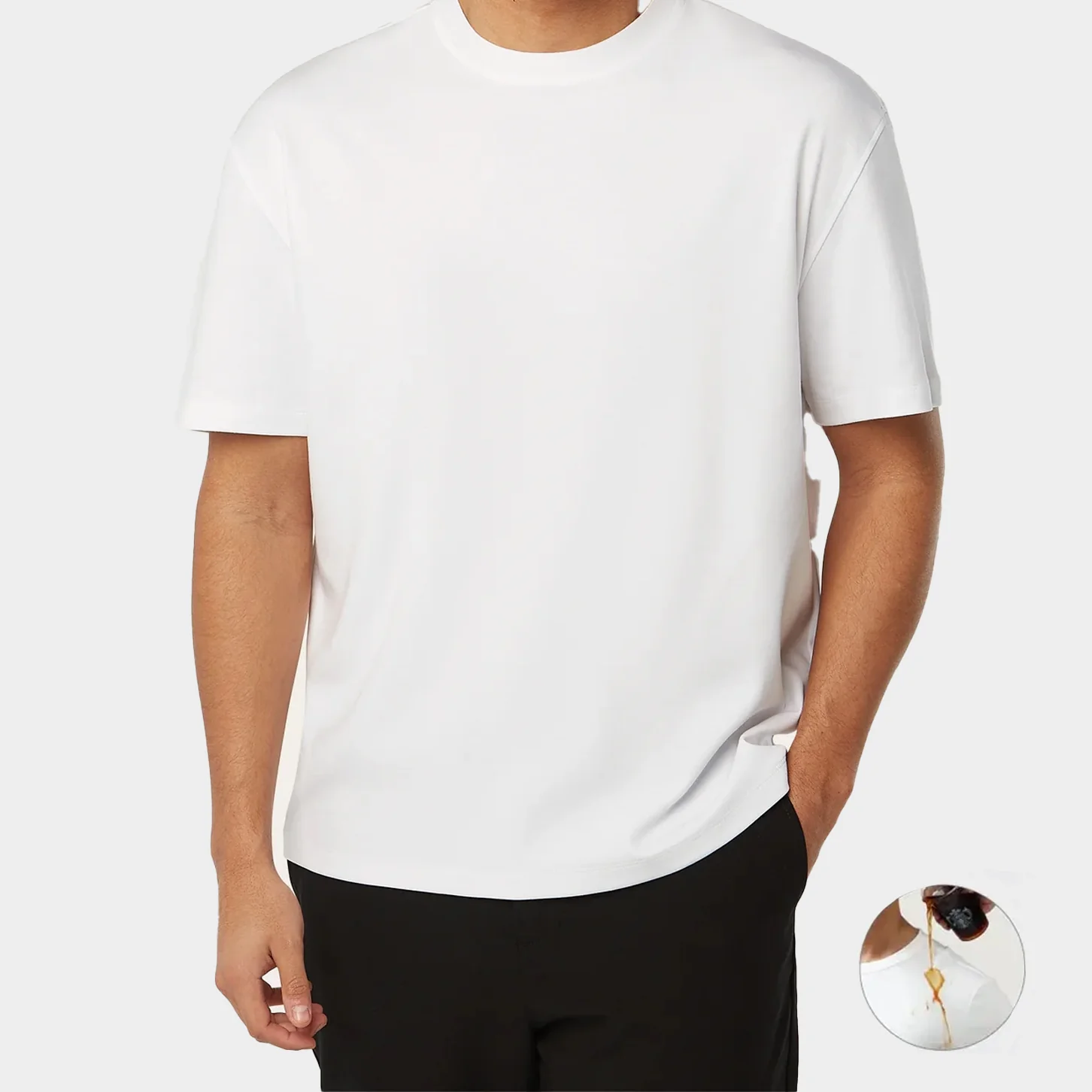 White Stainless T-shirt - Image 2