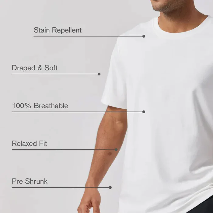 White Stainless T-shirt - Image 3